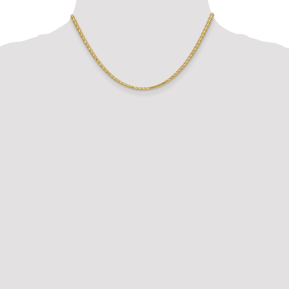 14k 2.8mm Flat Wheat Chain