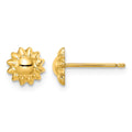 14k Madi K Sunflower Post Earrings