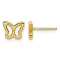 14k Madi K Cut-out Butterfly Post Earrings
