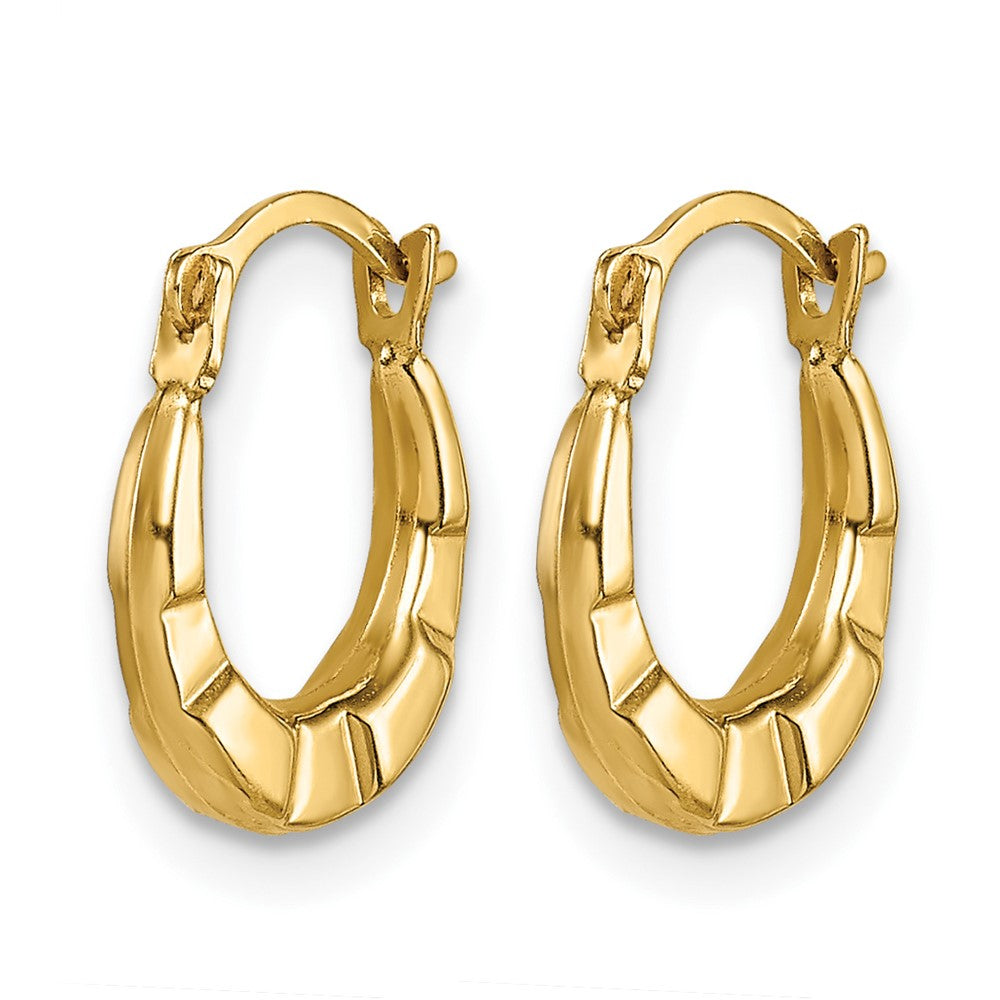 14k Madi K Hoop Earrings