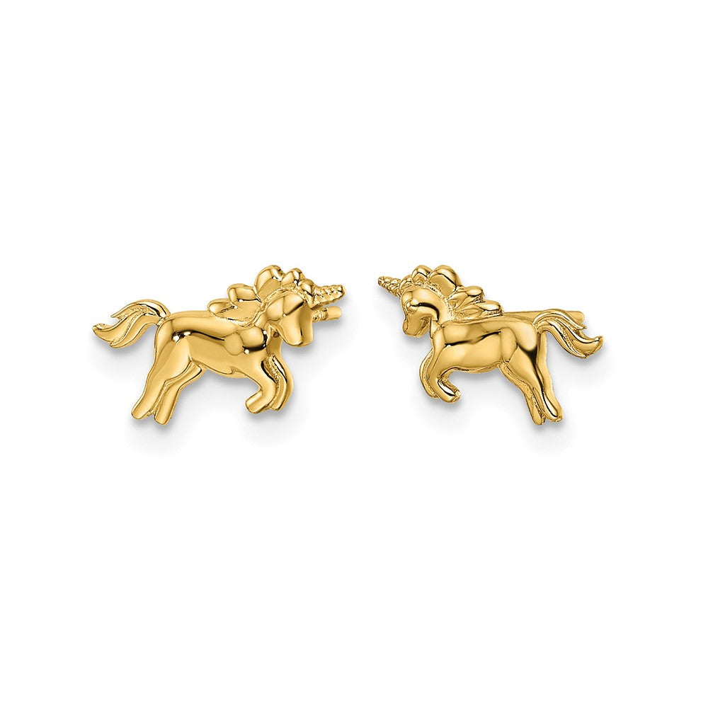 14k Madi K Unicorn Post Earrings
