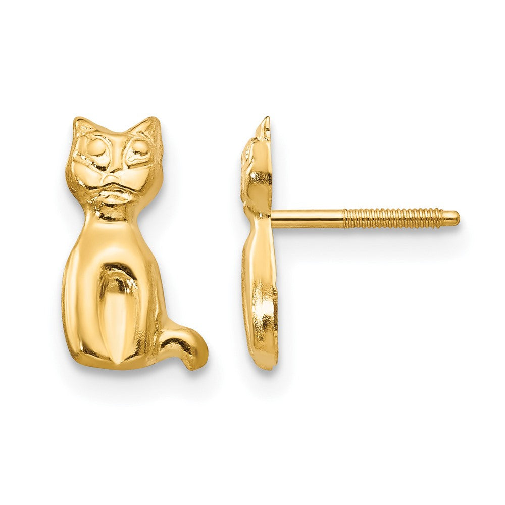 14k Madi K Cat Earrings