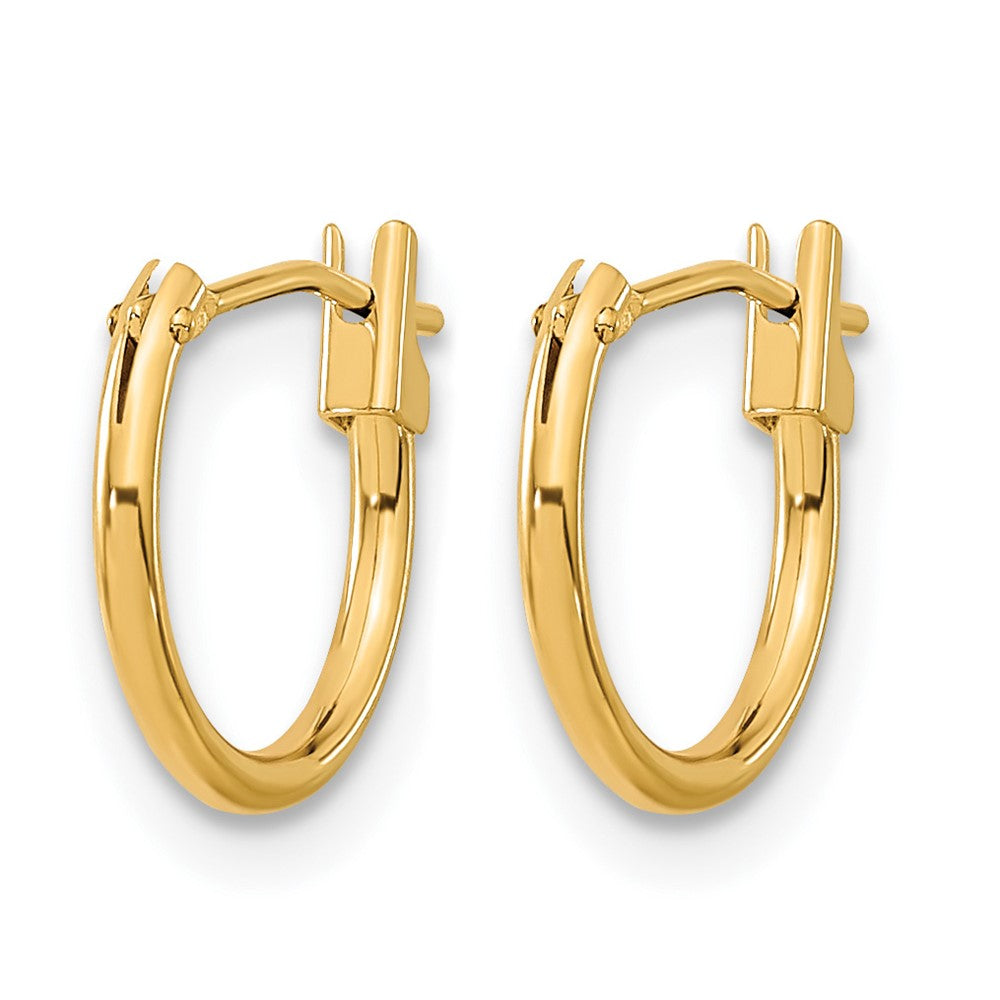 14k Madi K Hoop Earrings