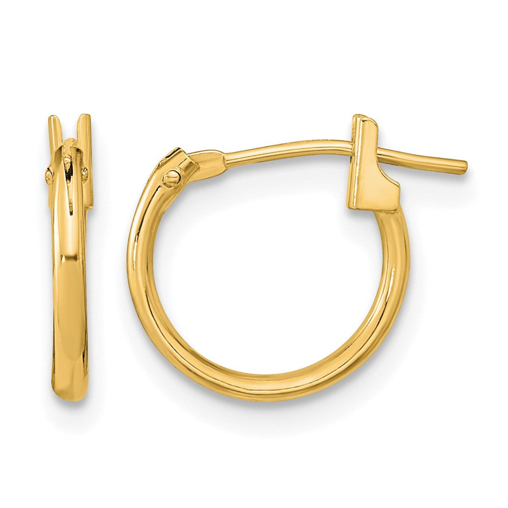 14k Madi K Hoop Earrings