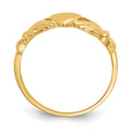 14k Madi K Claddagh Baby Ring