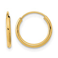 14k Madi K Endless Hoop Earrings