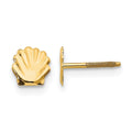 14k Madi K Shell Post Earrings
