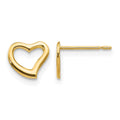 14k Madi K Children's Heart Post Earrings