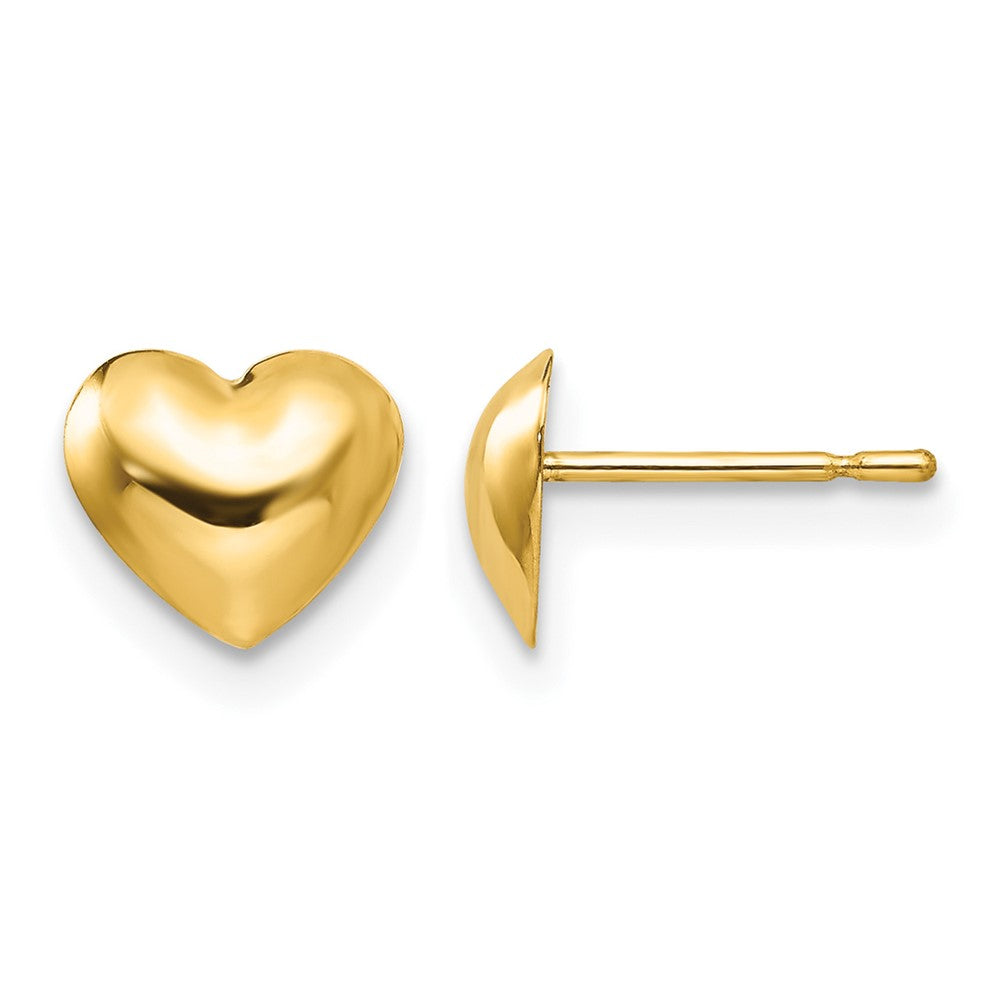 14k Madi K Children's Heart Post Earrings