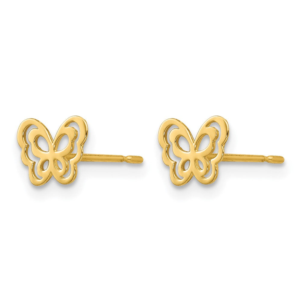 14k Madi K Children's Butterfly Post Earrings