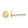 14k Madi K Kids Star and Moon Post Earrings
