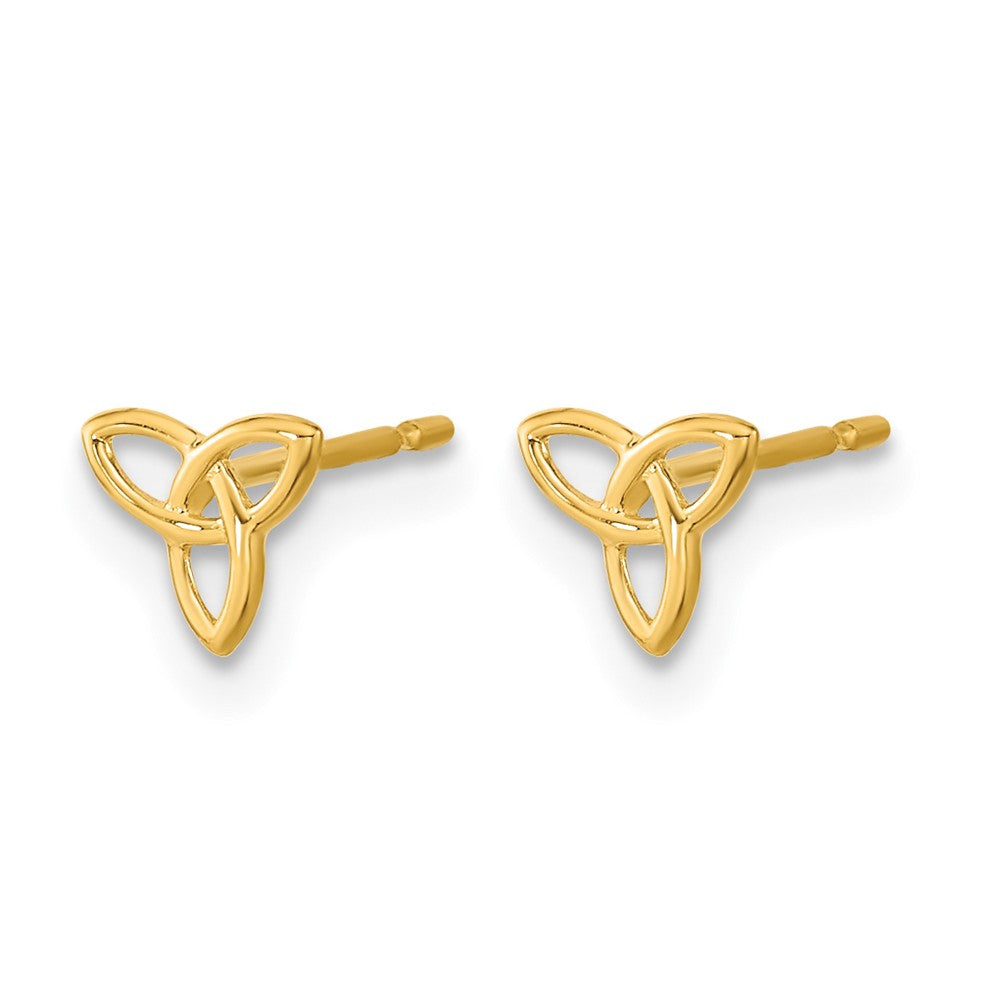 14k Madi K Kids Celtic Knot Post Earrings
