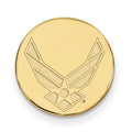 Sterling Silver Gold-pltd LogoArt U.S. Air Force Lapel Pin
