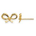 14k Bow Post Earrings