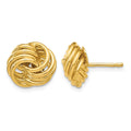14k Polished Fancy Post Earrings