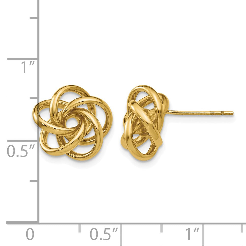 14k Love Knot Earrings