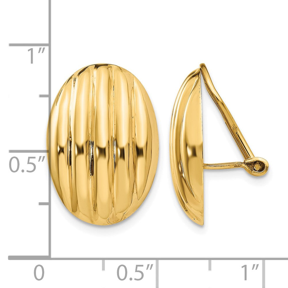 14k Non-pierced Fancy Earrings
