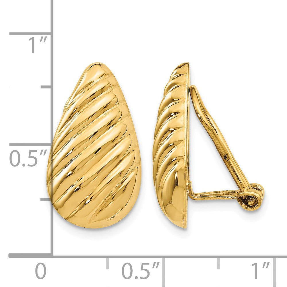 14k Non-pierced Fancy Earrings