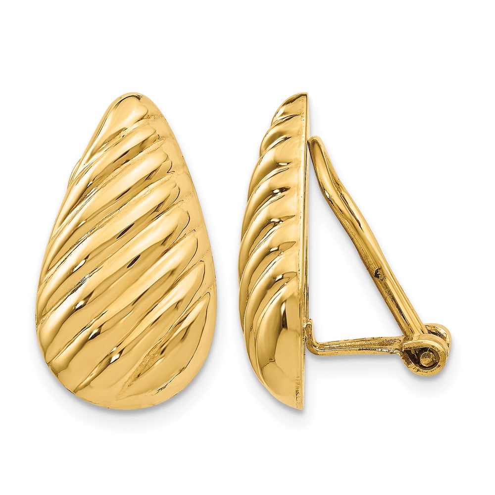 14k Non-pierced Fancy Earrings