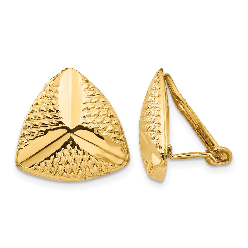 14k Non-pierced Fancy Earrings
