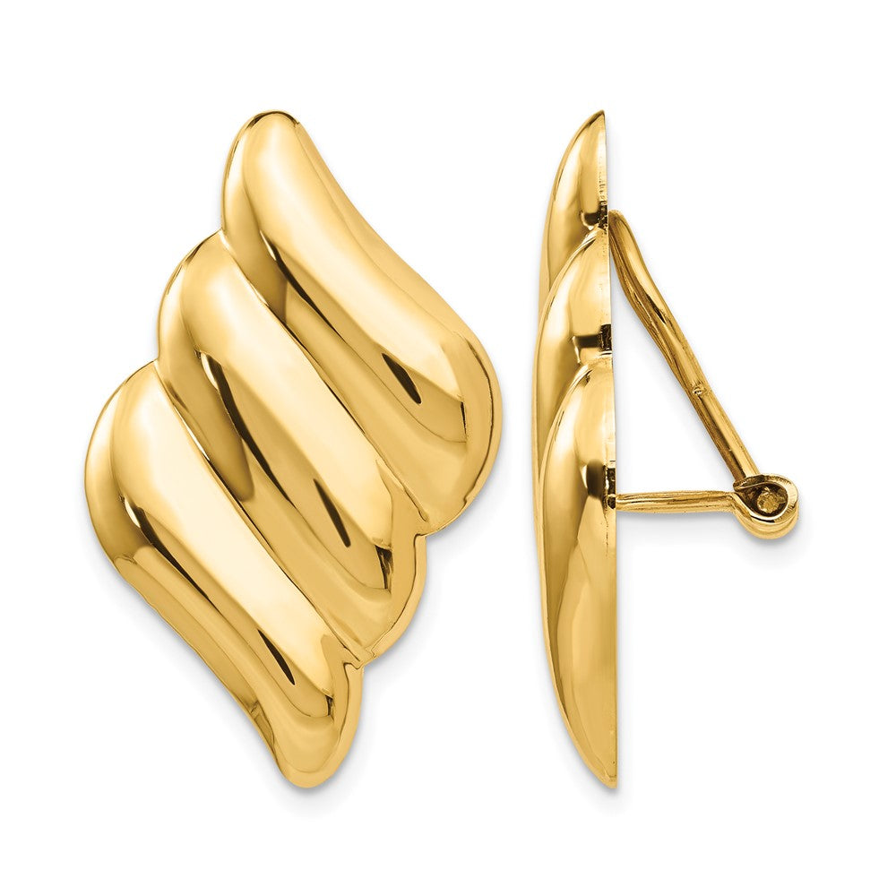 14k Non-pierced Fancy Earrings