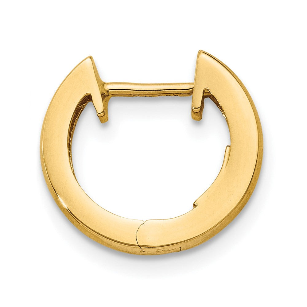 Single 14k Polished 2MM Hinged Hoop Earring