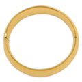 14k 13/16 High Polished Hinged Bangle Bracelet