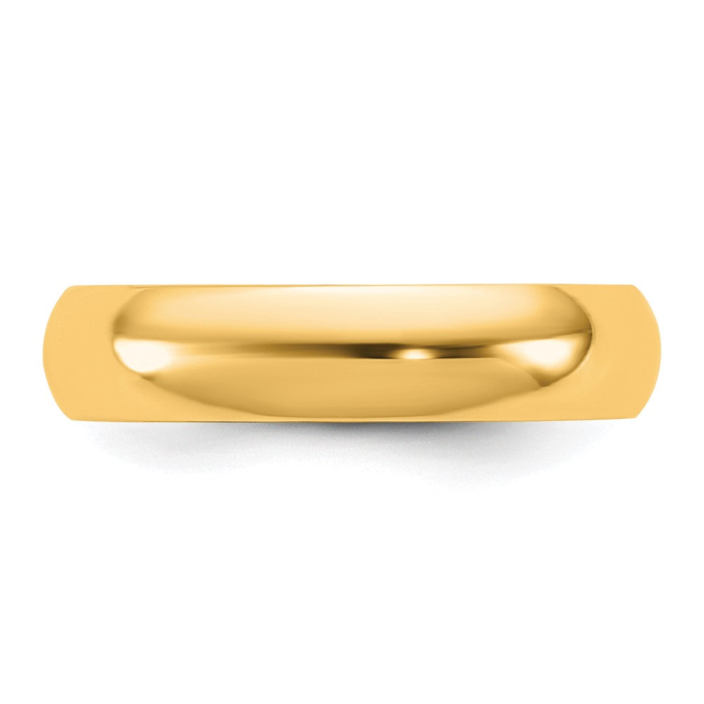 14KY 4.5mm Half Round Band