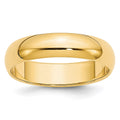 14KY 4.5mm Half Round Band
