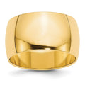 14KY 12mm Half Round Band