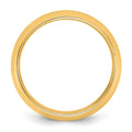 14KY 7mm Half Round with Edge Band