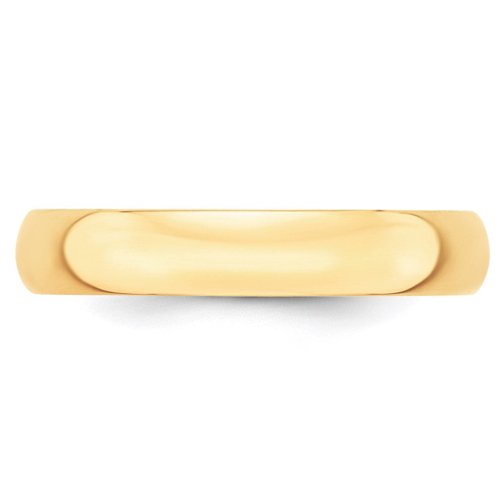14KY 4mm LTW Half Round Band