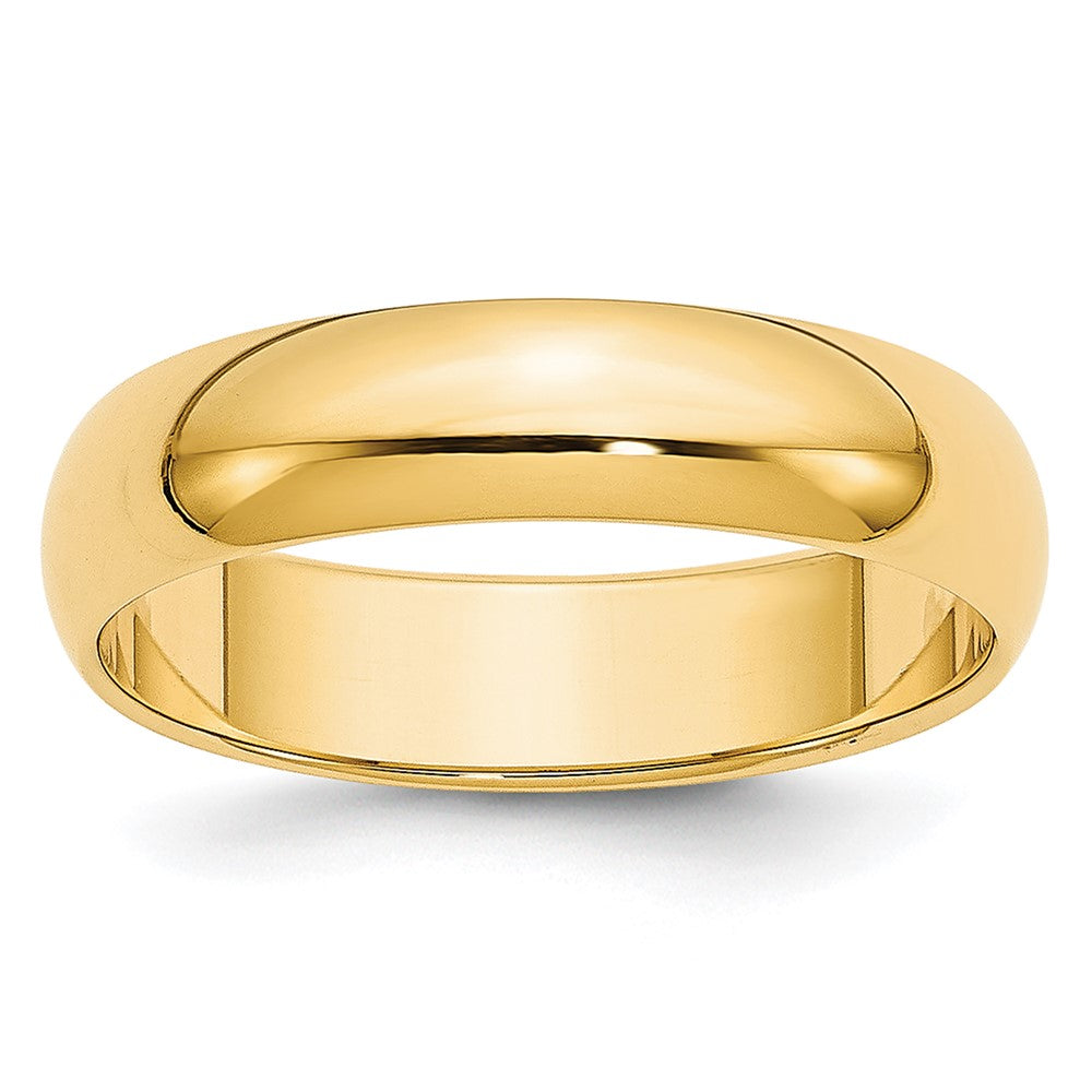 14KY 4.5mm LTW Half Round Band