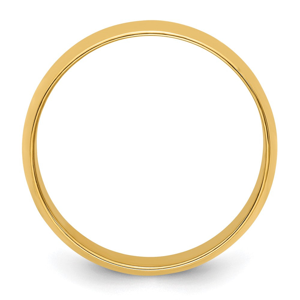 14KY 7mm LTW Half Round Band