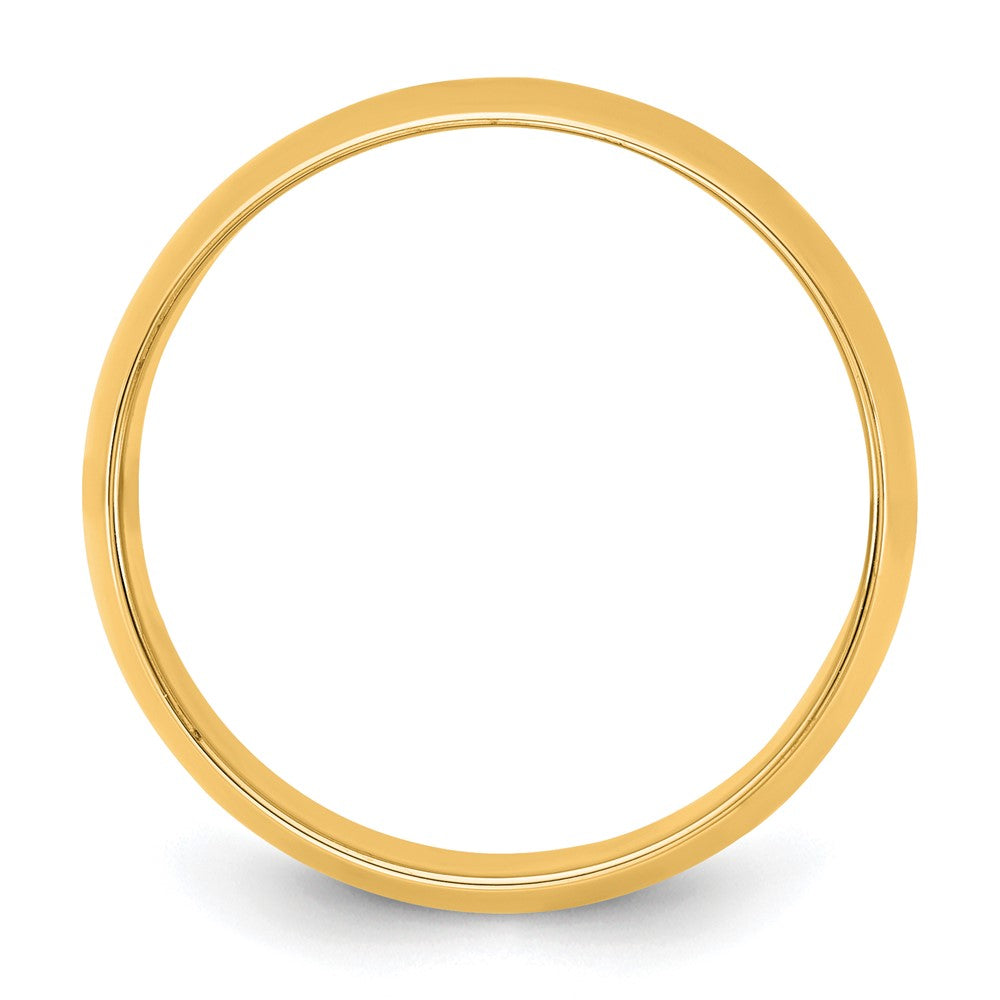 14KY 8.5mm LTW Half Round Band