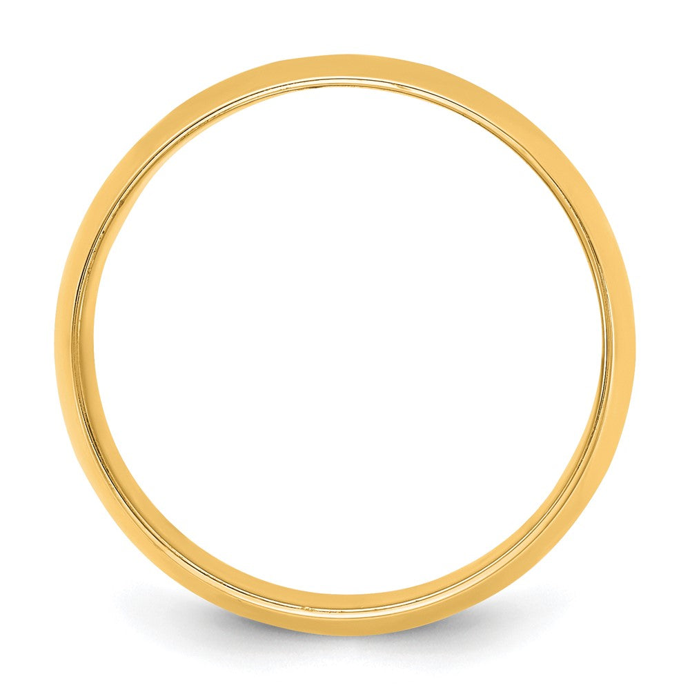 14KY 10mm LTW Half Round Band