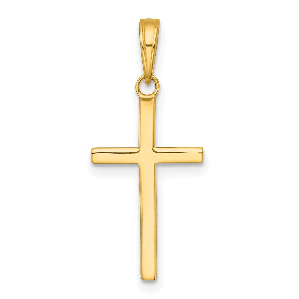 14k Polished Cross Pendant