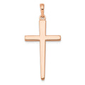 14k Rose Gold Cross Pendant