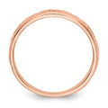 14k Rose Gold Footprints Ring