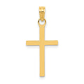14k Polished Cross Pendant