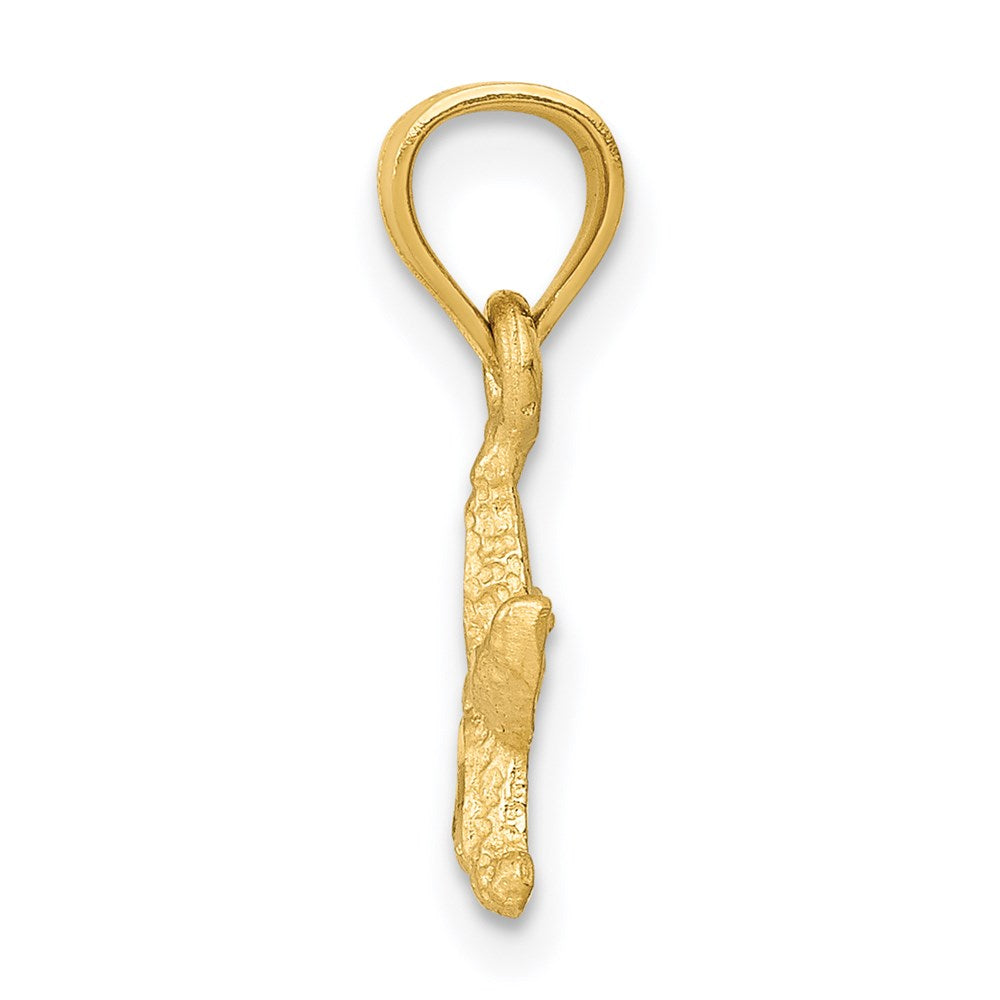 14K Starfish Pendant