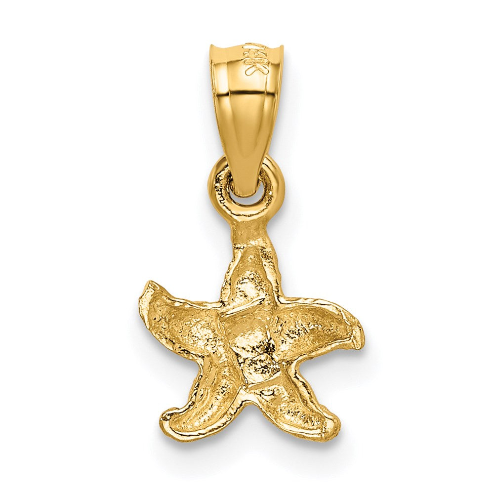 14K Starfish Pendant
