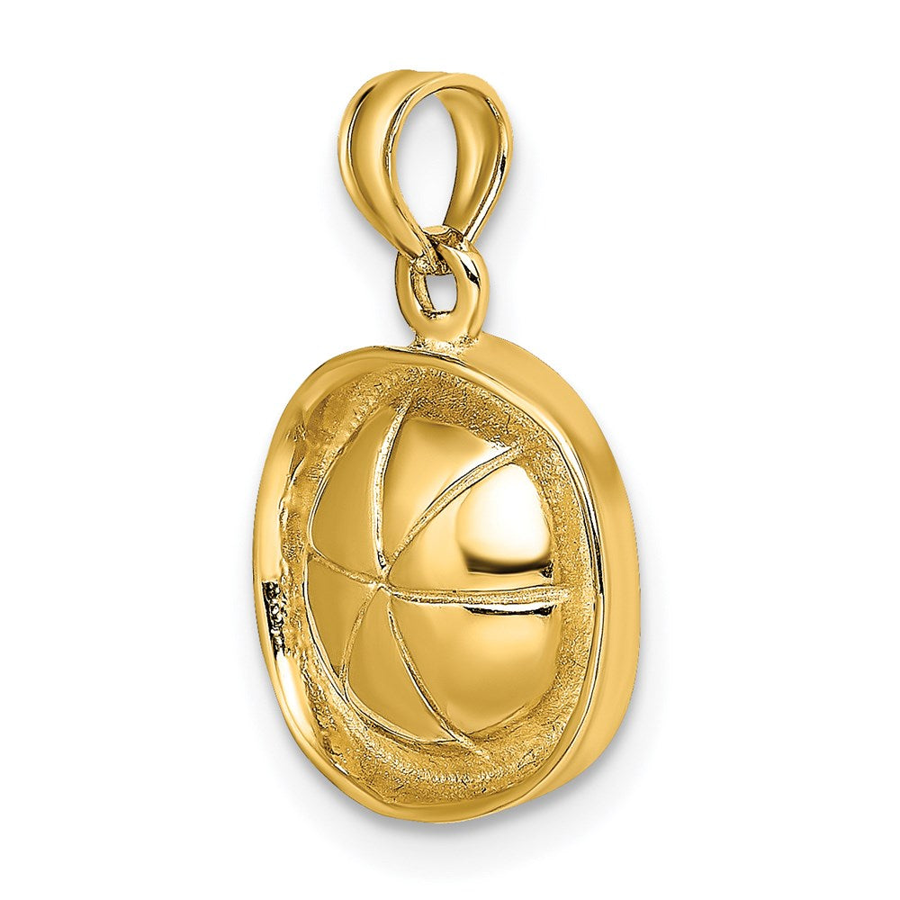 14K 3D Sailor Hat Charm