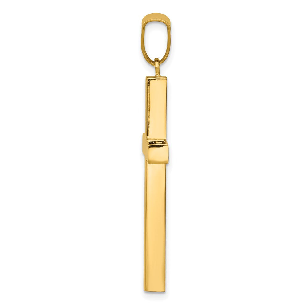 14k Latin Cross Pendant