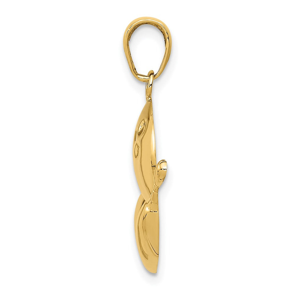 14k Bowling Theme Charm