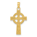 14k Celtic Cross Pendant