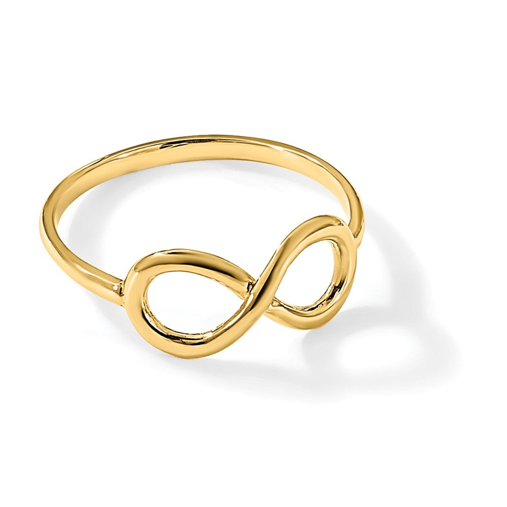 14k Polished Infinity Ring