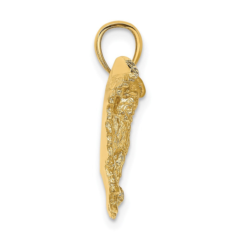 14K Eagle w/ Wings Spread Charm