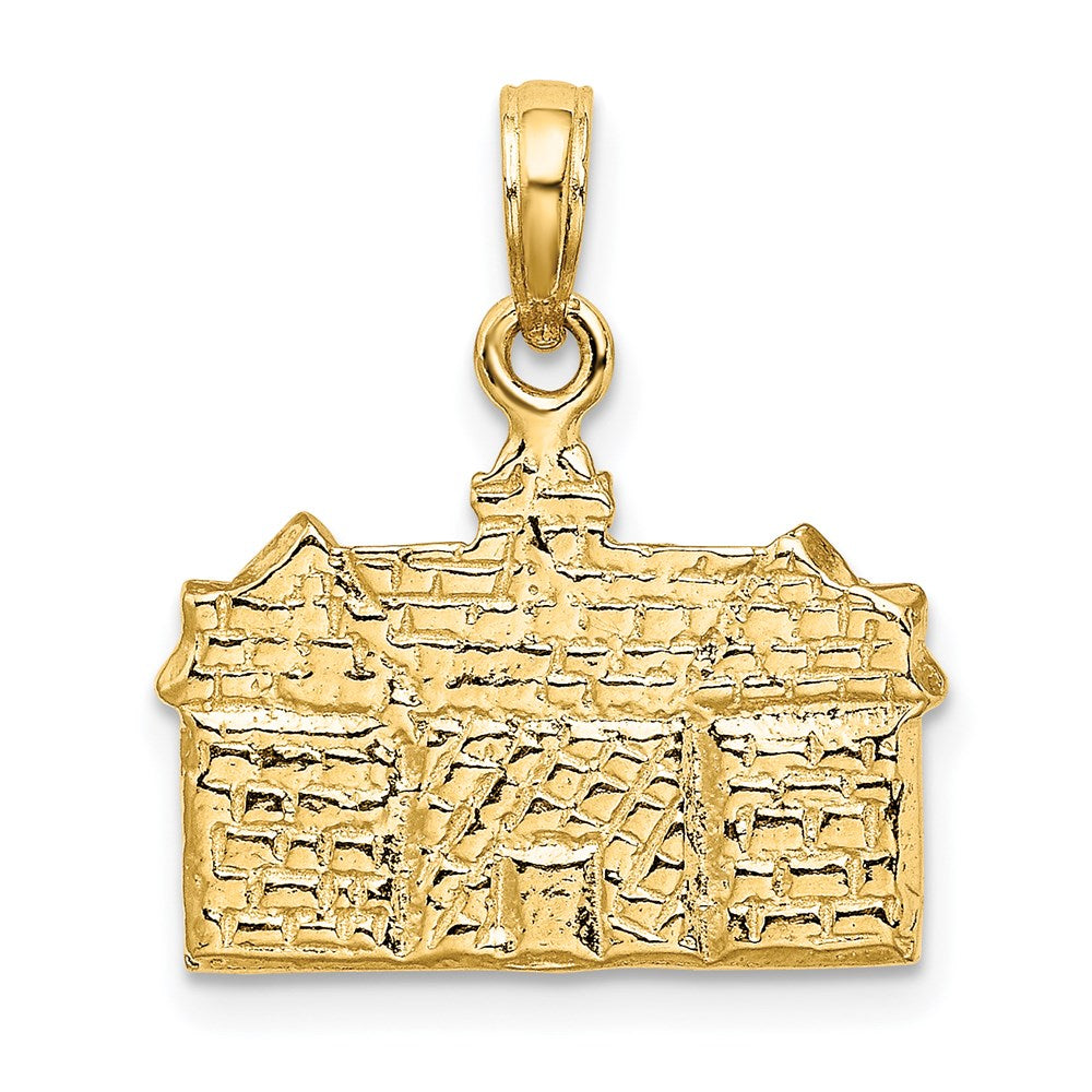 14K 3D Capitol Building WILLIAMSBURG VA Charm