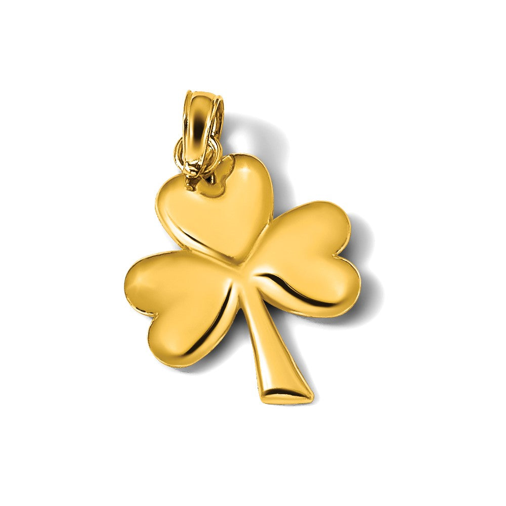 14K 3-Leaf Clover Charm